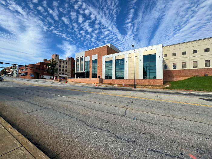 Planetarium wideview from South Church Street on August 26 2025