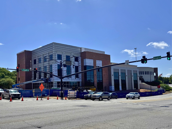 Planetarium on Church St Corner on May 16, 2025