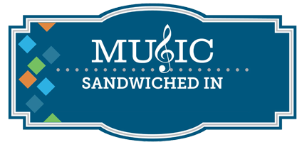 Music Sandwiched In Logo