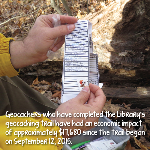 Geocaching  - Spartanburg County Public Libraries