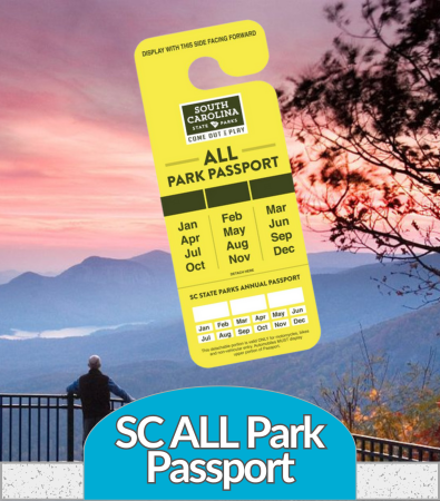 Adults Summer Reading Weekly Prize. South Carolina State Parks All Parks Passport.
