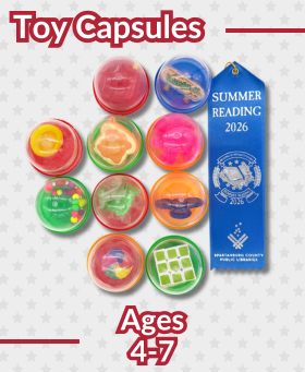 Summer Reading 2026 Children's Prize: Toy Capsule