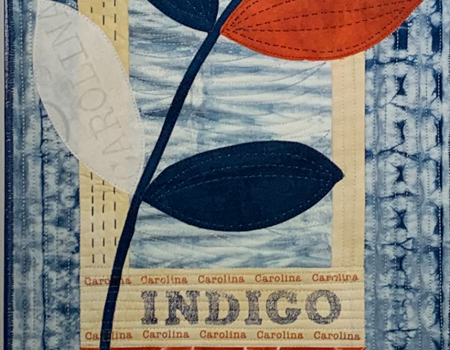 Carolina Indigo by Cynthia Steward. SCPL 9th Annual Juried Exhibition - Purchase Award