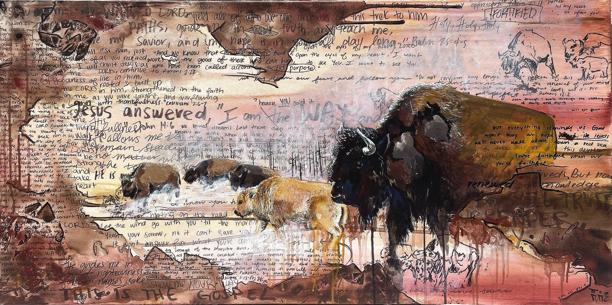 “The Way. 'Even Though I Walk...'” by Jayden Carroll